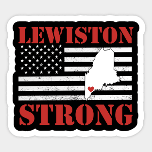 Lewiston Strong Sticker